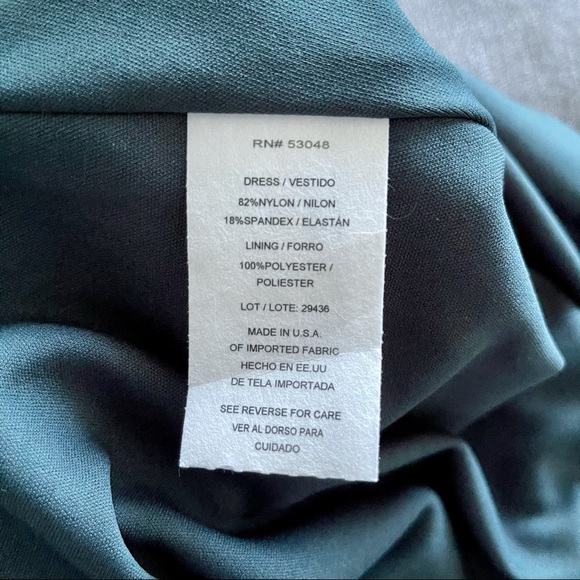 Morgan & Co Cut-out Back Satin Gown - Picture 15 of 15